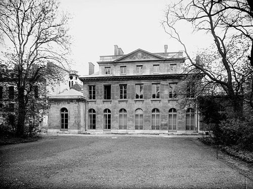 L'hôtel de Montesquiou-Ferenzac - Façade sur le jardin