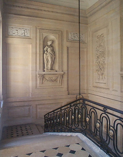 L'hôtel de Fleury - L'escalier d'honneur