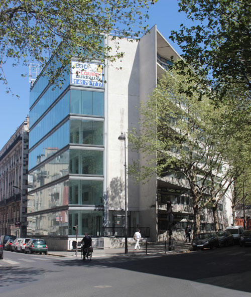 Immeuble de bureaux rue de Meaux