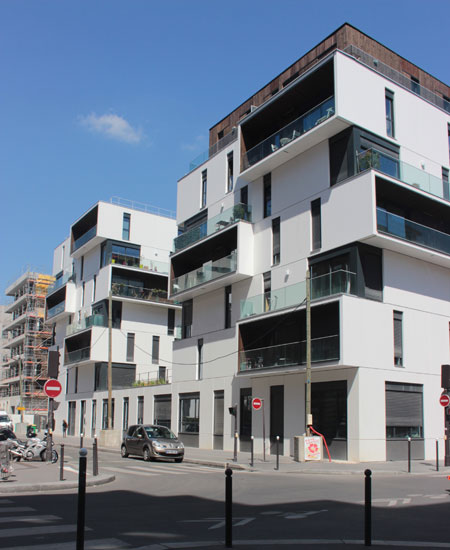 Logements et foyer pour autistes, Rue de Lourmel