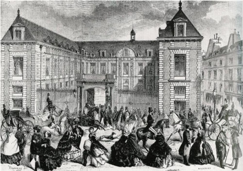 L'hôtel Tubœuf en 1858 L'hôtel Tubœuf en 1858