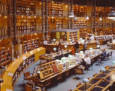 Bibliothèque Nationale - La salle des périodiques de Jean-Louis Pascal Bibliothèque Nationale - La salle des périodiques de Jean-Louis Pascal