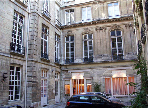 L'hôtel Dupin : la cour L'hôtel Dupin : la cour