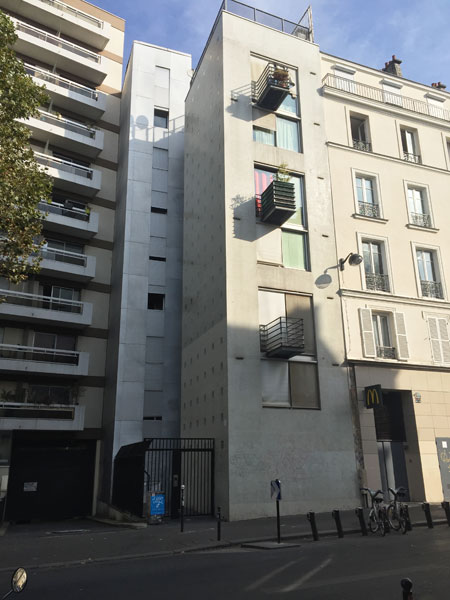 Immeuble de logements rue Oberkampf Immeuble de logements rue Oberkampf