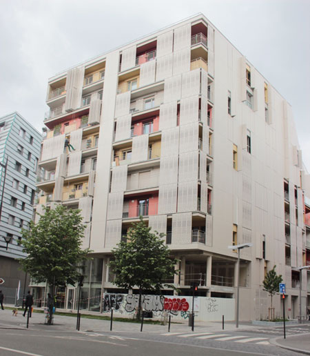Les logements sociaux, rue Cardinet Les logements sociaux, rue Cardinet