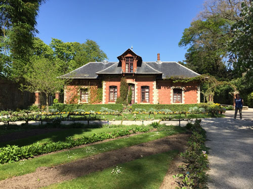 Le parc de Bagatelle - La maison du jardinier Le parc de Bagatelle - La maison du jardinier
