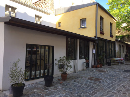 La cour de l'Industrie : cour n° 3 La cour de l'Industrie : cour n° 3