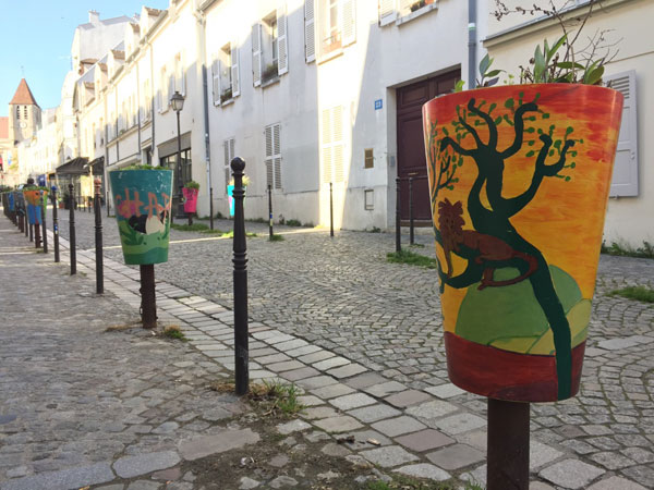 La rue Saint-Blaise La rue Saint-Blaise