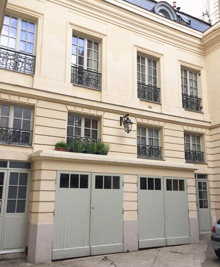 le Petit hôtel de Persan : l'aile gauche le Petit hôtel de Persan : l'aile gauche