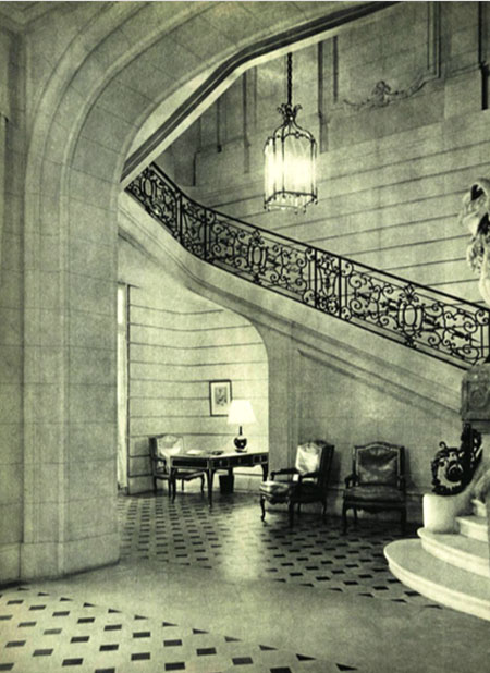 L'hôtel de Rigny : l'escalier d'honneur