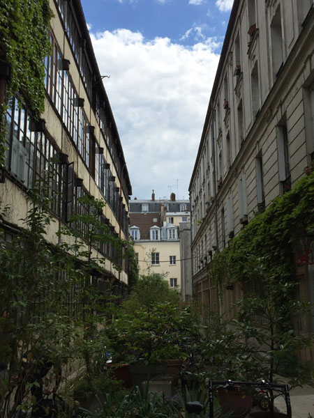 Cour industrielle Rue Sedaine Cour industrielle Rue Sedaine