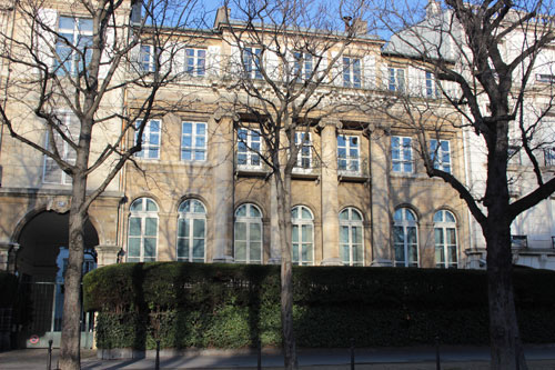 L'hôtel d'Argenson - Etat actuel de la façade sur rue L'hôtel d'Argenson - Etat actuel de la façade sur rue
