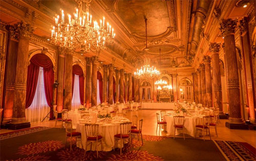 Le Westin Paris Vendôme : le salon impérial lors d'une réception