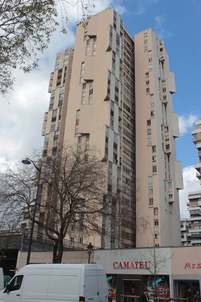 Tours de logements Avenue de Flandre Tours de logements Avenue de Flandre