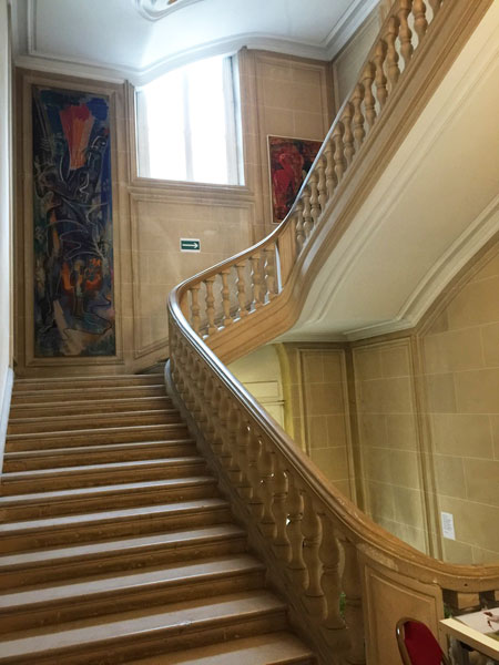 L'hôtel des Monstiers-Mérinville : l'escalier d'honneur L'hôtel des Monstiers-Mérinville : l'escalier d'honneur