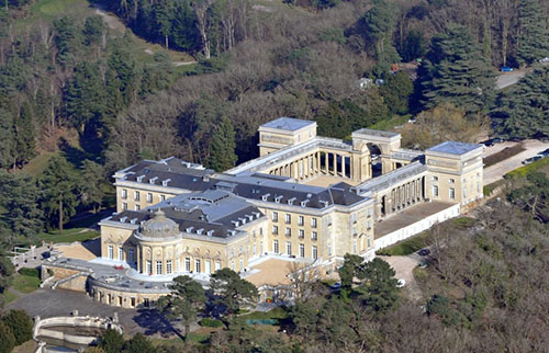 Le château Porgès (Rochefort-en-Yvelines) imité de l'hôtel de Salm, actuel musée de la Légion d'honneur