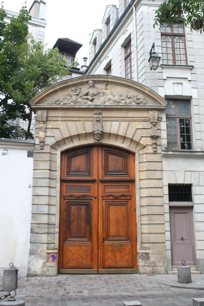 L'hôtel de Laffemas : le portail L'hôtel de Laffemas : le portail