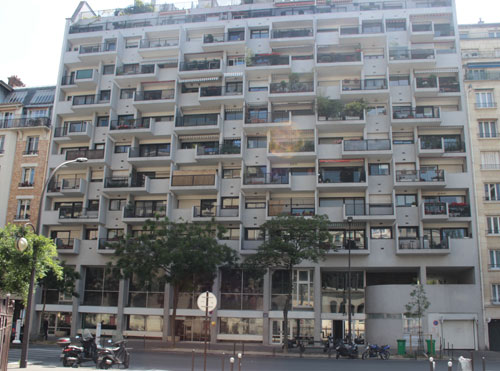 Logements : façade sur le boulevard Murat