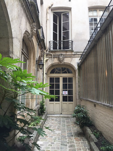 La maison Mariette : la maison occupée par Mariette au fond de la 2e cour La maison Mariette : la maison occupée par Mariette au fond de la 2e cour