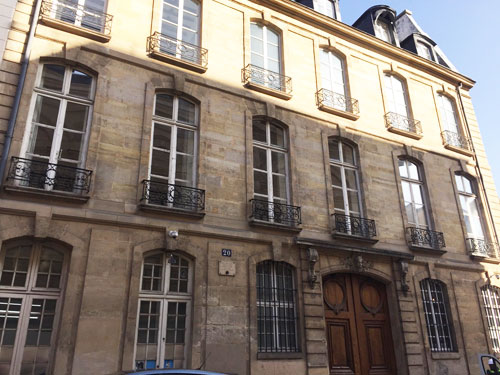 L'hôtel de Sèze ou hôtel Le Féron - La façade sur rue L'hôtel de Sèze ou hôtel Le Féron - La façade sur rue