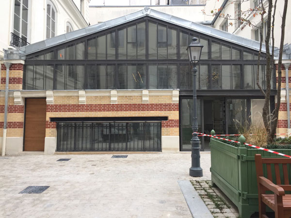 La halle industrielle qui accueillera un studio de danse La halle industrielle qui accueillera un studio de danse