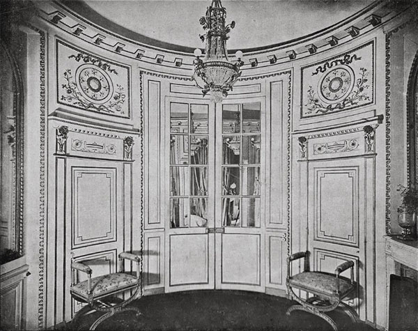 L'hôtel Fersen : le salon ovale