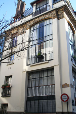 Ateliers d’artistes - Façade impasse Lebouis Ateliers d’artistes - Façade impasse Lebouis