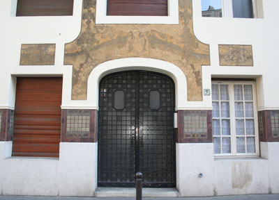 Ateliers d'artistes - Entrée rue Lebouis Ateliers d'artistes - Entrée rue Lebouis