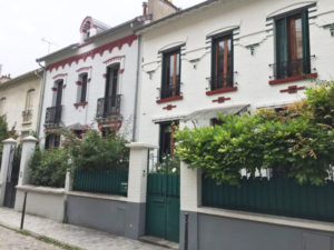villa Daviel pavillons mitoyens Rue Daviel Paris 13