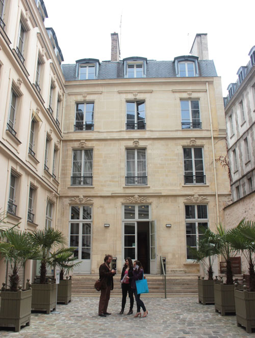 L'hôtel Gaillard de Beaumanoir : la façade sur cour