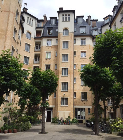 Les HBM de la fondation Rothschild Rue Marcadet