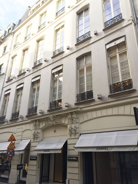 maison couture Gabrielle Chanel Rue Cambon Paris 1er