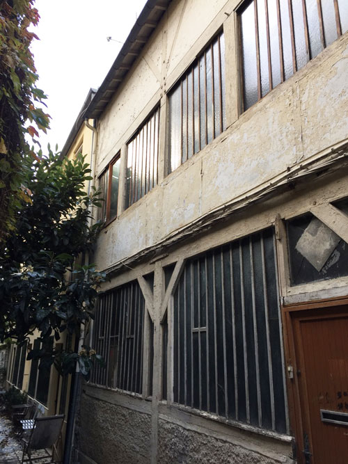 Le passage Dudouy : ancien atelier