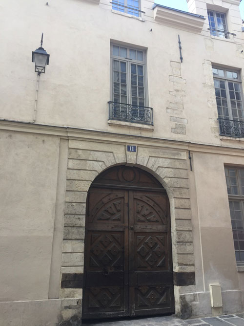 L'hôtel de Bellorcier : le portail