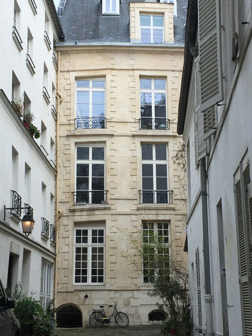 Hôtel du XVIIe siècle Rue Tiquetonne