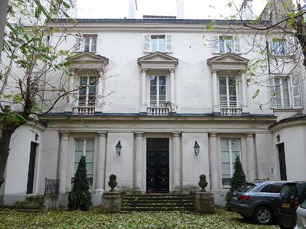 L'hôtel Rousseau, état actuel