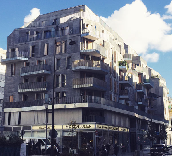 Logements sociaux Rue de Saussure Logements sociaux Rue de Saussure