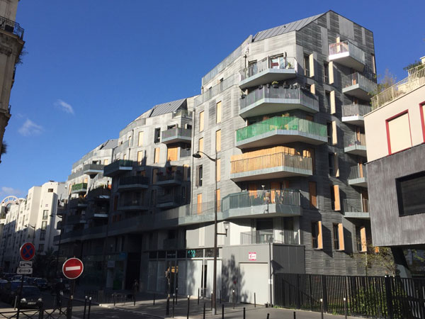 Logements sociaux Rue de Saussure Logements sociaux Rue de Saussure