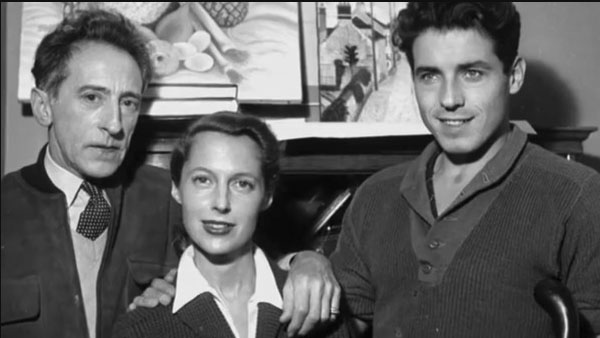 Jean Cocteau, Francine Weisweiller, Edouard Dermit (fils adoptif de Jean Cocteau)