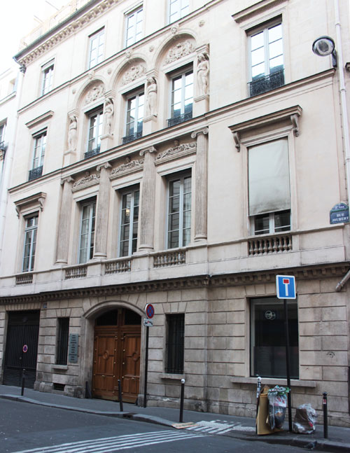 L'hôtel Bélanger : façade rue Joubert, état actuel L'hôtel Bélanger : façade rue Joubert, état actuel