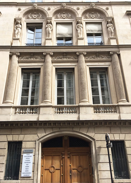 L'hôtel Bélanger : façade rue Joubert, état actuel