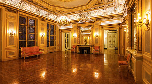 La palais Vivienne : salon de réception La palais Vivienne : salon de réception