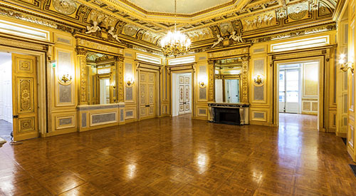 La palais Vivienne : salon de réception La palais Vivienne : salon de réception
