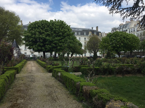 Le jardin de la clinique Oudinot