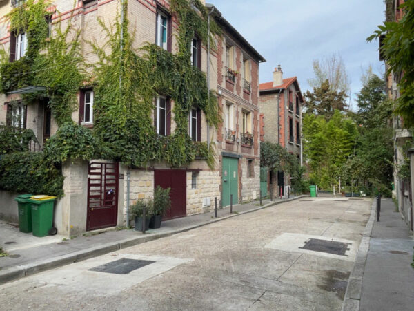 villa Auguste Blanqui pavillons mitoyens Paris 13