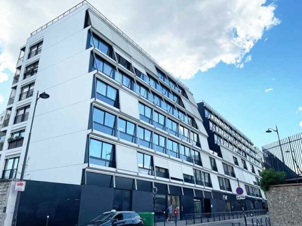 logements rue Stendhal Paris 20 studio Muoto